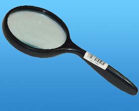 3in. Curved Handle Magnifier, 3.5X